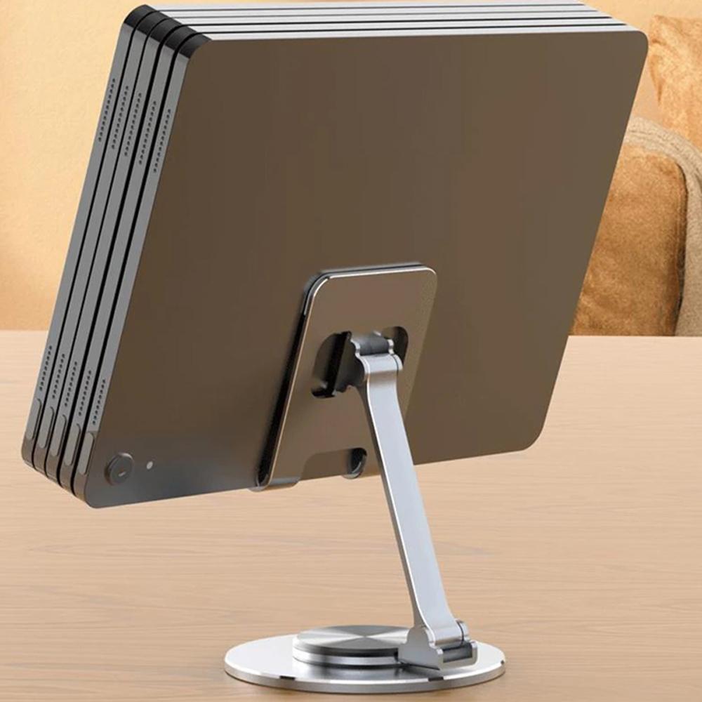 Metal 360° Rotating Desk Mobile Phone Holder Stand for iPhone Cellphone Smartphone Mobile Phones Ipad Telephone Reader 6
