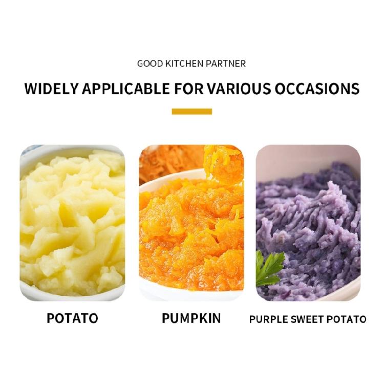 Ergonomic Potato Masher for Potatoes Avocados Bean and More Steel Build with Hanging Hole Utensil Safe Kitchen Tool