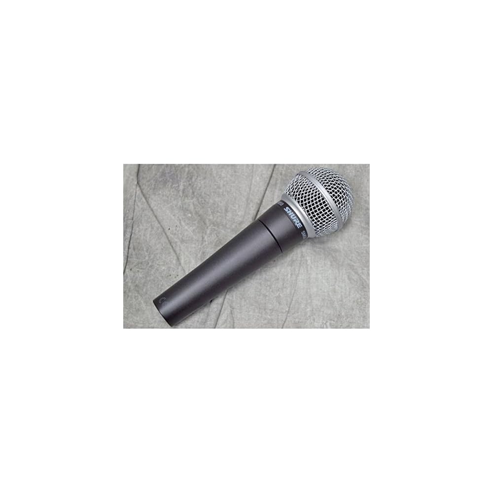 Shure SM58S Dynamic Microphone with On/Off Switch Cardioid XLR Wired Vocal Recording Microphone