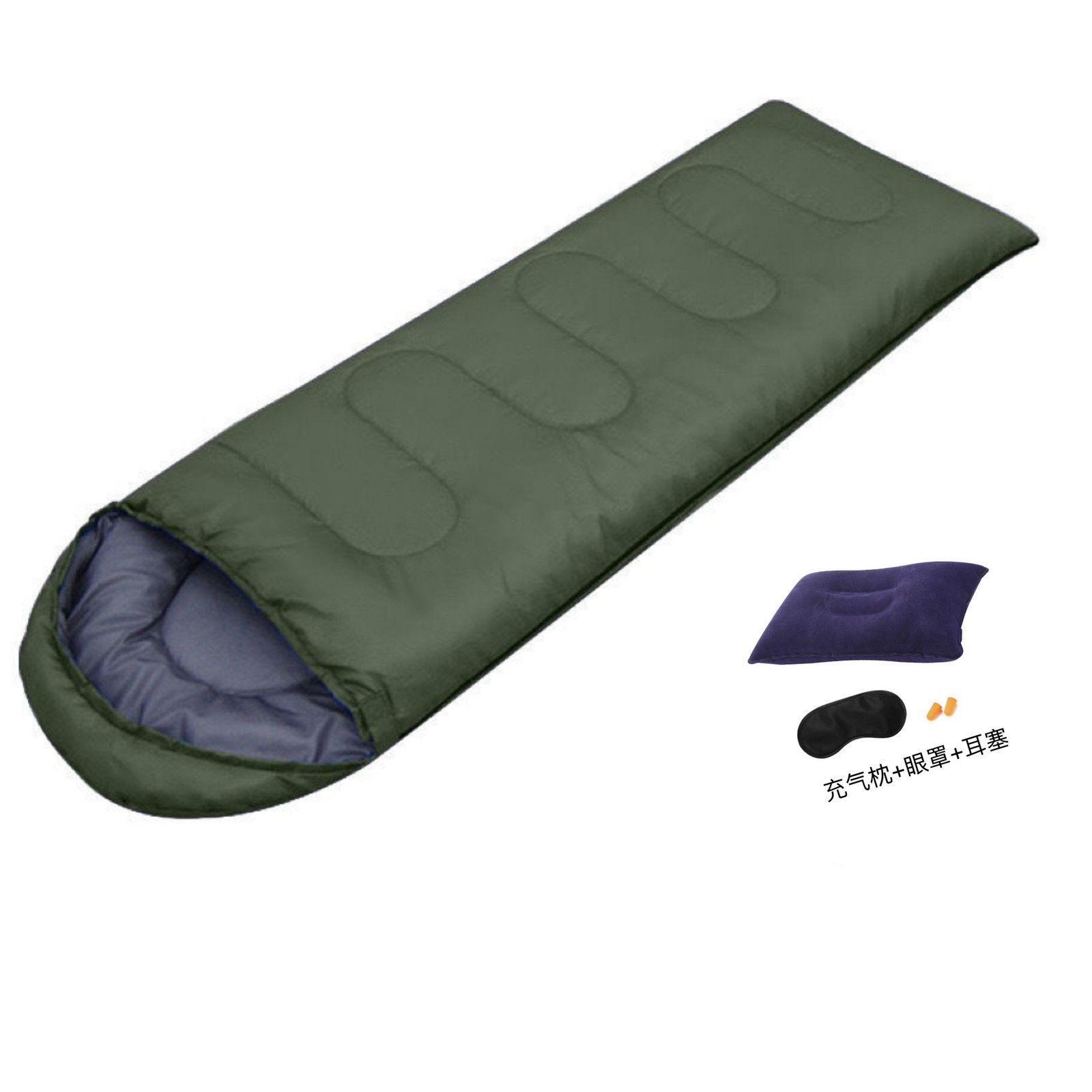 A1R Thickened Winter Sleeping Bag for Adults - Warm, Single, Indoor/Outdoor Camping 1kg Summer
