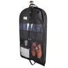 Garment Bags for Travel Hanging Garment Bags for Men Double Sides Zipper Large Mesh Pockets Monogrammed Closet Clothes Storage