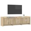 TV Cabinet 168 x 33 x 47 cm Sonoma Oak Wood Based Material