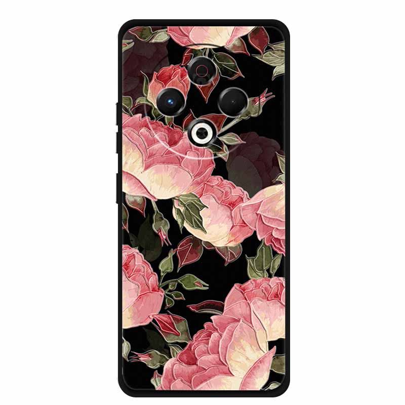 3D Phone Cover For Tecno Pova 6 Neo Pova6Neo Cases Soft TPU Silicone Case Tecno Pova 6 Pro Pova6 Embossed Flowers Blossoms Funda