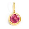 CARLIDANA Fine Jewelry Charms Hot Birthstone Necklace Fashion Simple Zircon Stainless Steel Necklace Christmas Birthday Gift