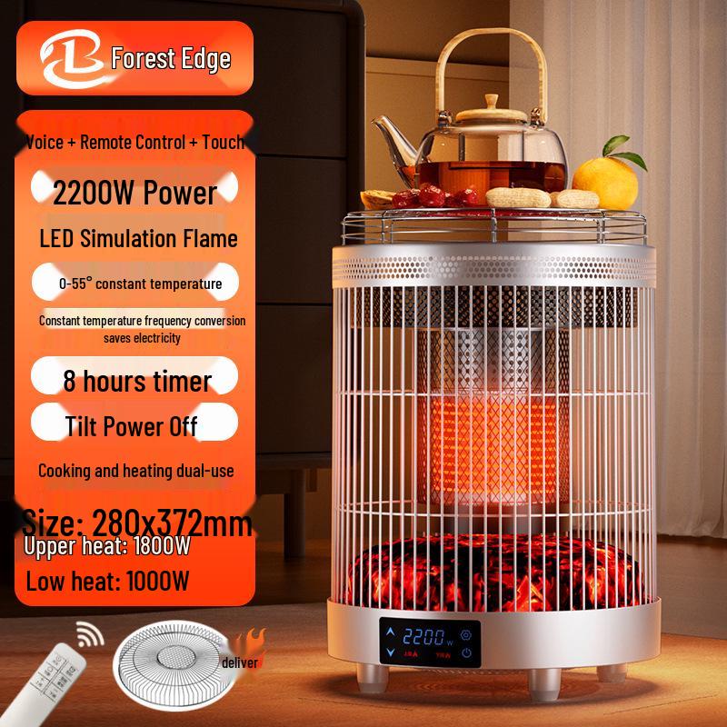 Linbian Multifunctional Electric Fireplace & Tea Warmer