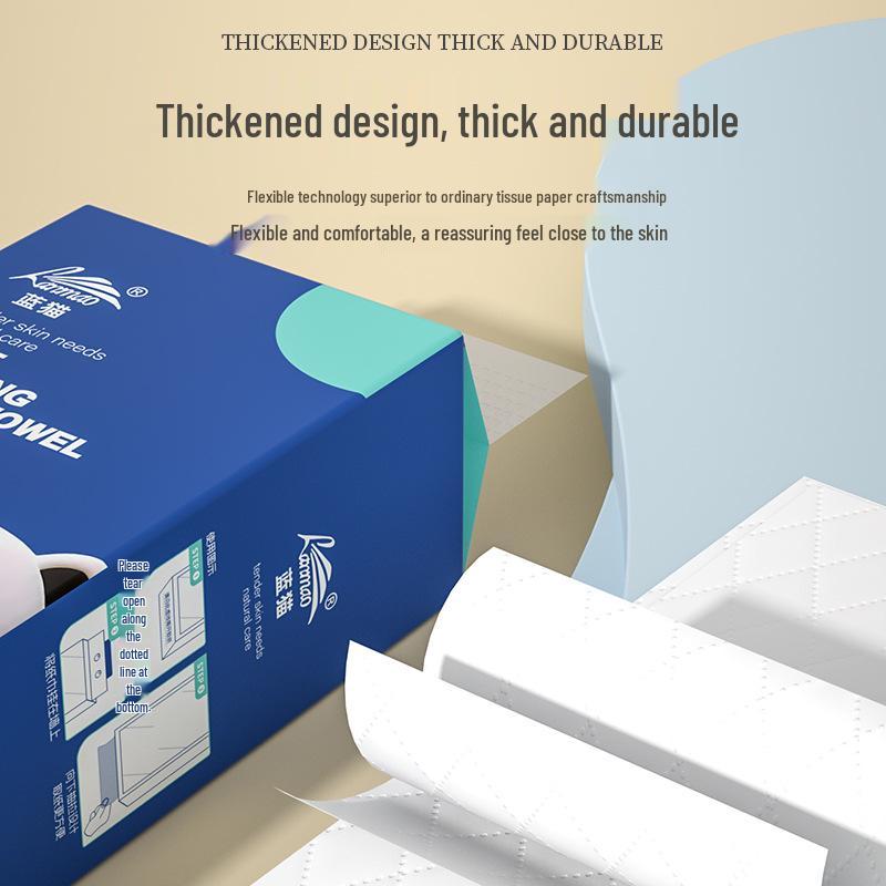 Hanging Household Tissue Box - 1000 Sheets of Virgin Wood Toilet Paper