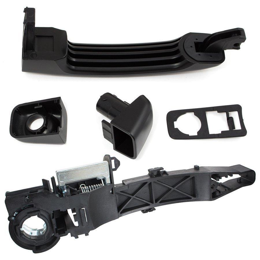 Renault Trafic III 14-20 vnější klika dveří + držák přední levá / boční posuvné pravá / mechanismus kliky zadních dveří 2 ks. Soubor