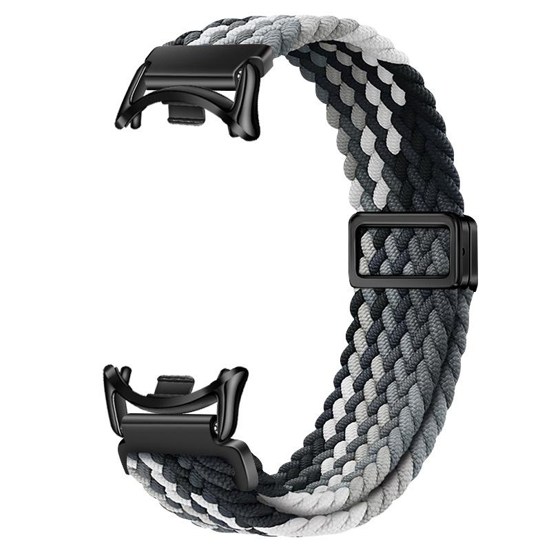 Solo Loop Strap For Xiaomi Mi Band 8 9 Elastic Braided Nylon Adjustable Watchband Correa Bracelet For Miband 10 Miband9 8 Accessories
