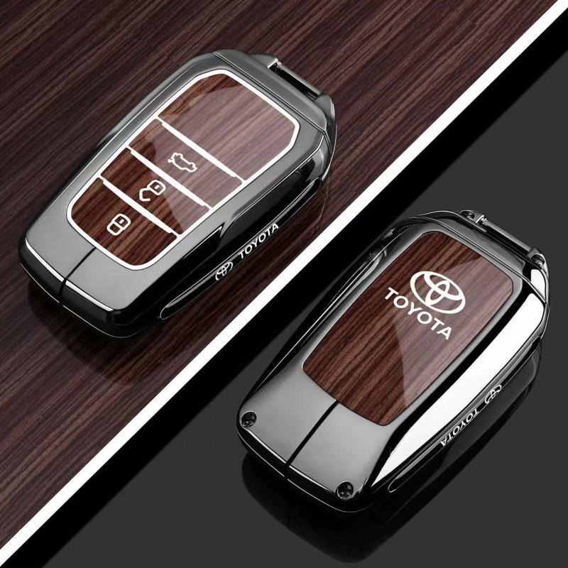 Toyota Key Cover: Compatible with Venza, CHR, Levin, Avalon, Prado, and Wildlander models.