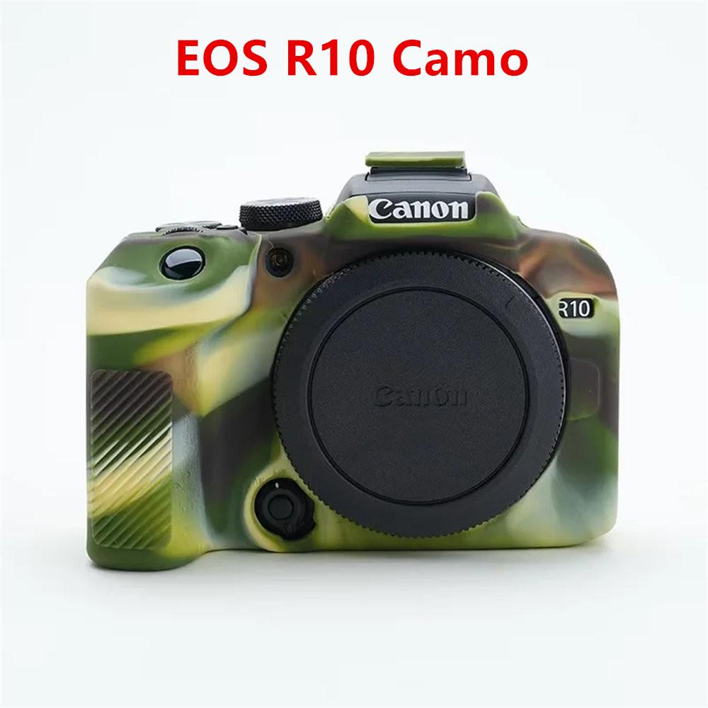Soft Silicone Armor Camera Body Case For Canon EOS R10 R50 R100 R5 R6 R6II R7 R8 RP Protective Rubber Cover