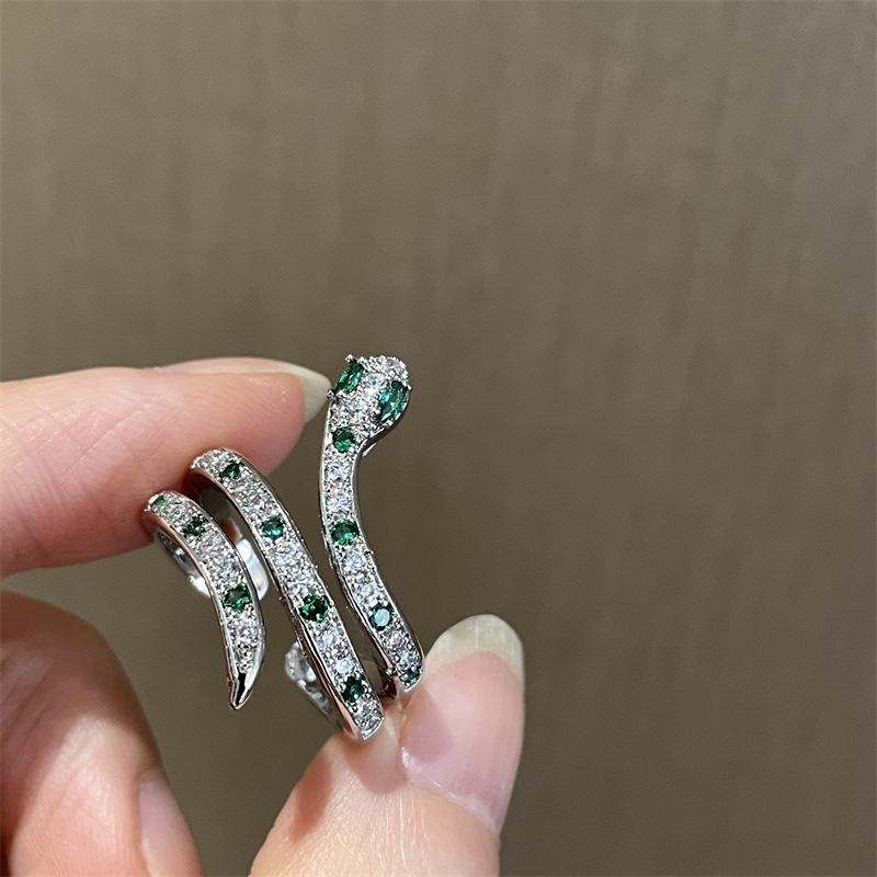 

Европейский и американский стиль, нишевый дизайн, кольцо в виде змеи, зодиакальное, универсальное, высококлассное, прямые продажи