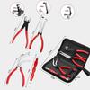 Practical 5pcs Electrical Connectors Releases Tool Set with Gloves for Damage Releases Automotive Disconnection and Reliable Performances