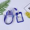 Double-Sided Transparent Colored ID Badge Holder Sleeve