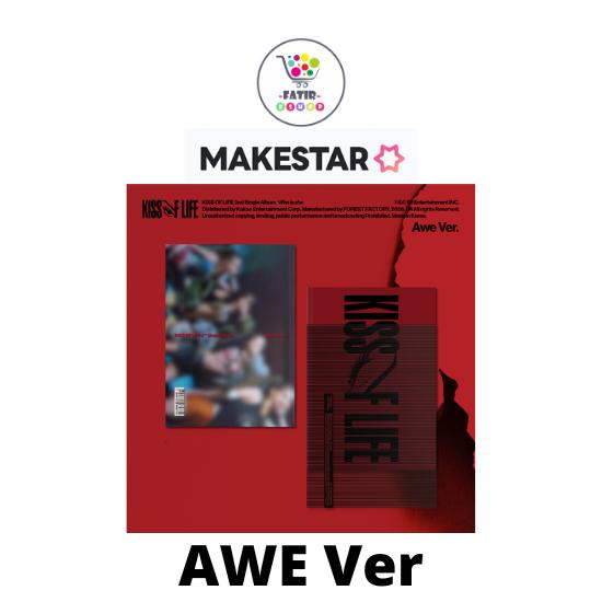 Select POB Awe Ver KISS OF LIFE 2nd Single Album Who Is She