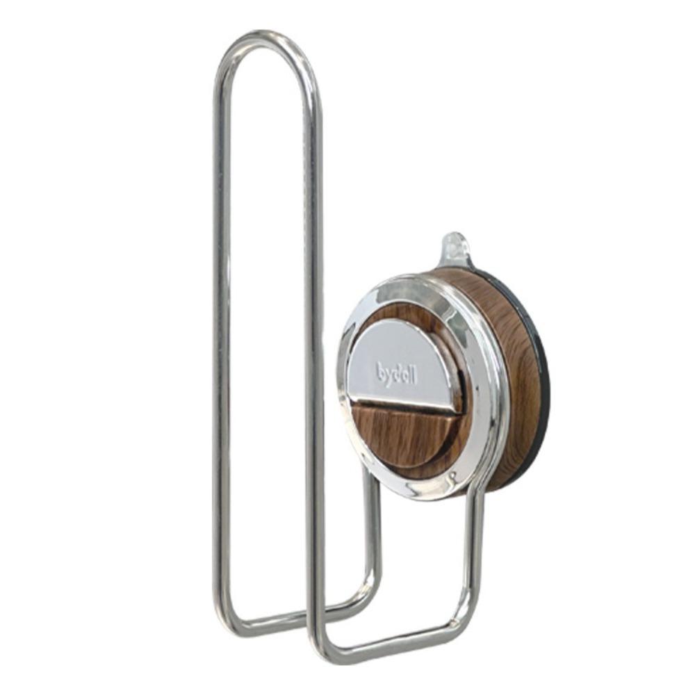 

Wall Mounted Suction Cup Bathroom Hook Seamless Bathroom Adhesive Hook Household коричневый