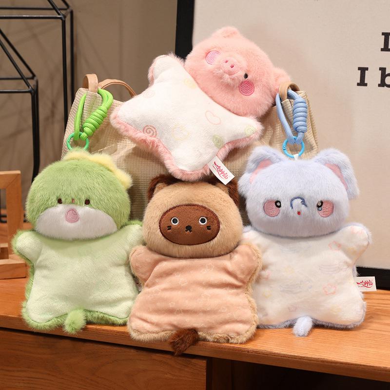 Soothing Plush Beanbag Doll & Keychain Pillow Cushion