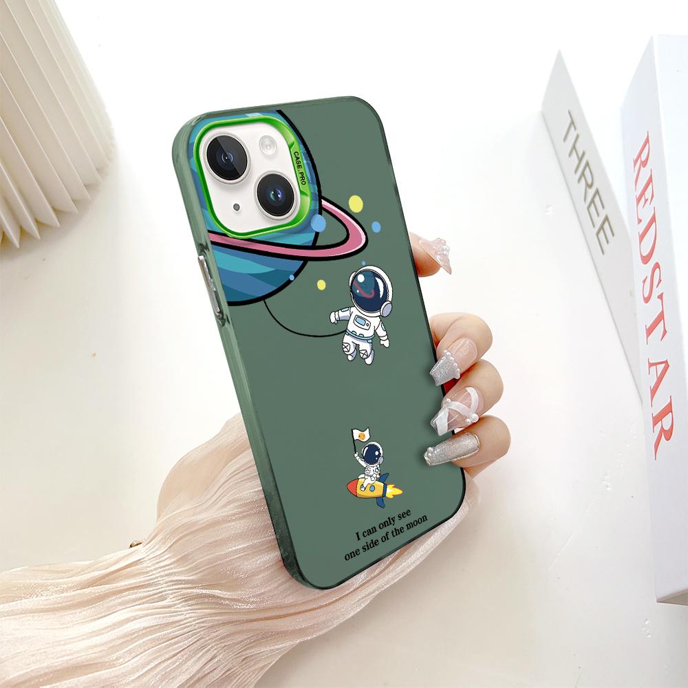 Fashion Colorful Sliver Double Sided Phone Shell Soft Edge Hard Case Full Cover Shockproof Phone Casing for Samsung A16 A55 Xiaomi Redmi 14C Poco C75