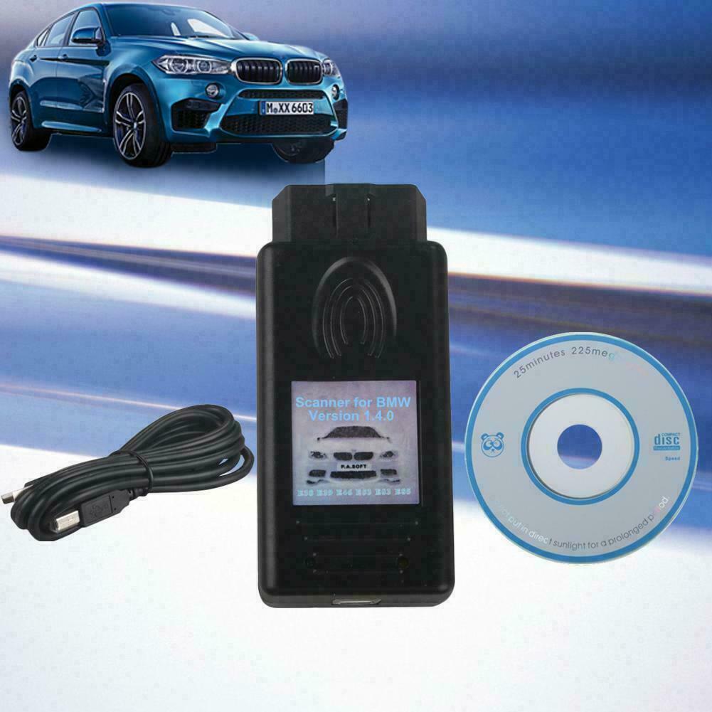 Diagnostic USB OBD 1.4 PASoft For BMW E46 E39 E38 E83 E53 E85 Software Scanner