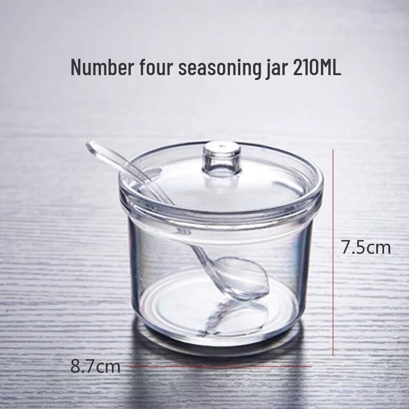 

Huiguang Acrylic Condiment Bottle 4-Piece Set