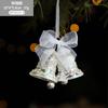 New Christmas Tree Pendant Acrylic Transparent Colorful Symphony Creative Bells Angel Girl Christmas Decoration Pendant Festive