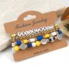 JYL TS Bracelet Bohemian Sports  Ball Beads Enhances Passion