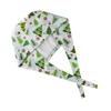 Christmas-Themed Adjustable Scrub Cap with Buttons, Santa and Tree Print, Unisex, Breathable Cotton
