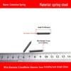 Micro Precision Extension Tension Spring Set with Hooks, 0.4mm Wire Diameter, 3-5mm Outer Diameter