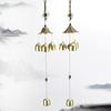 Brand New Wind Chime 3 Bells Bagua Decor Feng Shui Garden Hanging Home Lucky Replacement Spare Parts Wind Chimes