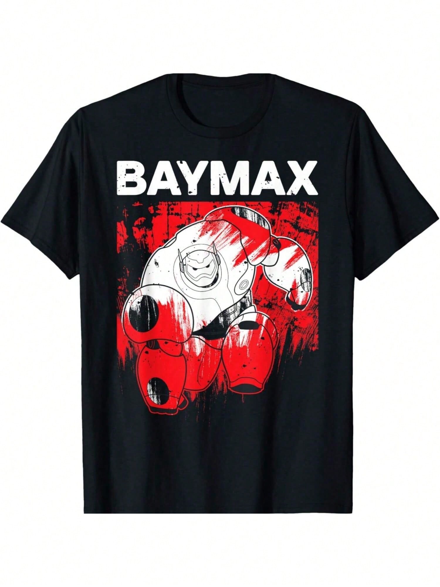 Big Hero 6 Baymax Paint Graphic T-Shirt T-Shirt S разноцветный