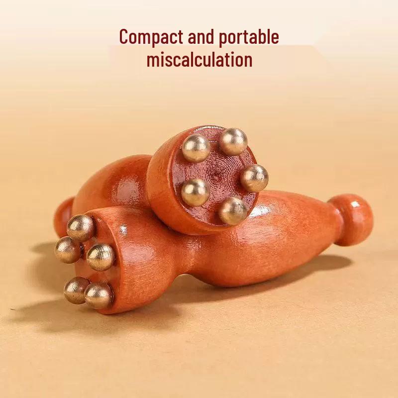 Small Lotus Seed Eye Massager Stick for Facial Acupoint and Muscle Scraping