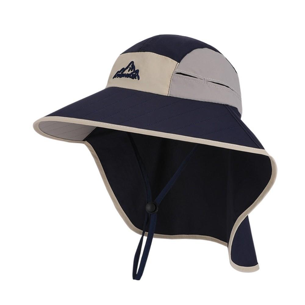 Quick-Drying Fishing Hat Wide Brim Panama Hat Casual Hiking Hat Summer