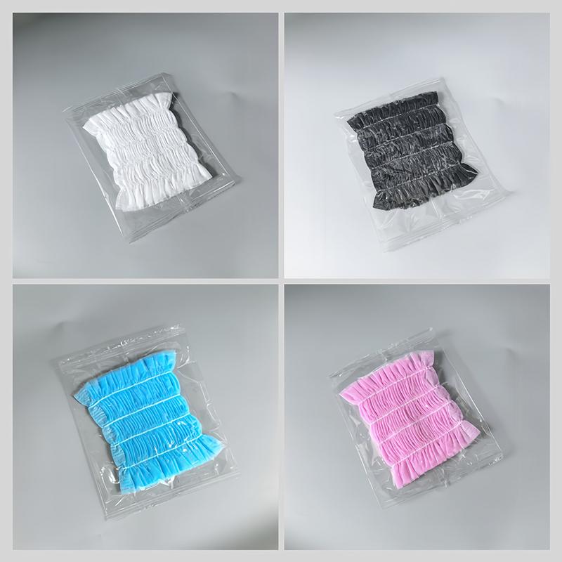 20/50/100Pcs Disposable Spa Headbands Soft Non- Elastic Facial Hair Bands For Sauna, Facial Cleansing, Skincare & Makeup