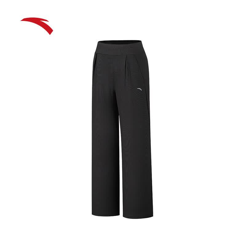 Anta Women's High-Waist Wide-Leg Sports Pants