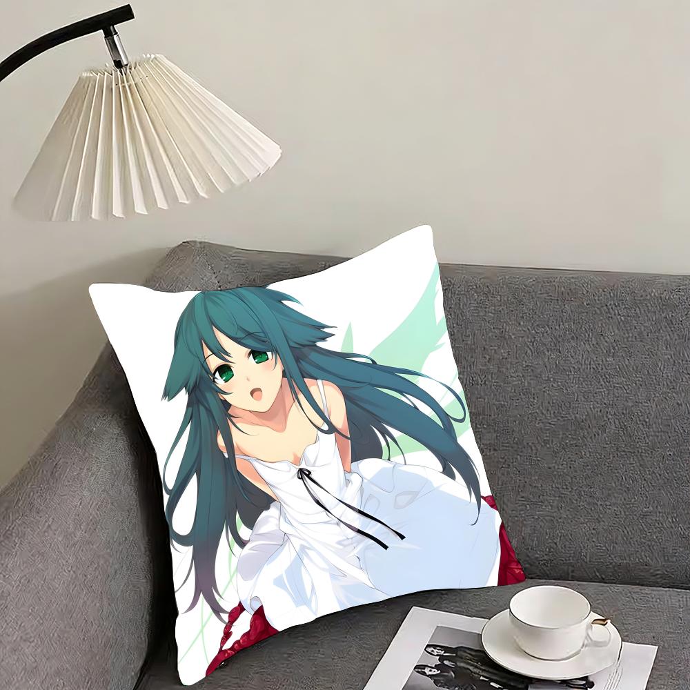 SSaya No UtaA The Song Of Saya Cushion Cover Pillowcase Ultra Soft Skin Friendly Fabric Cloud Like Comfort  Concealed Zipper