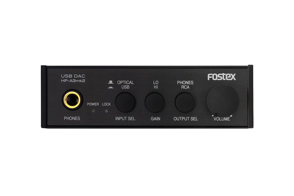 FOSTEX USB DAC Headphone Amplifier with Support HP-A3mk2 Line/Digital Output, 32-bit/192kHz Hi-Res
