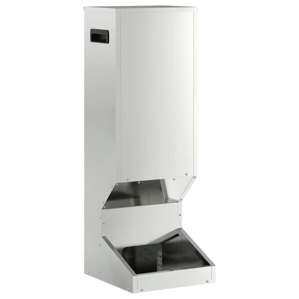 Deer Feeder Silver 28 x 30 x 80 cm Galvanized Steel