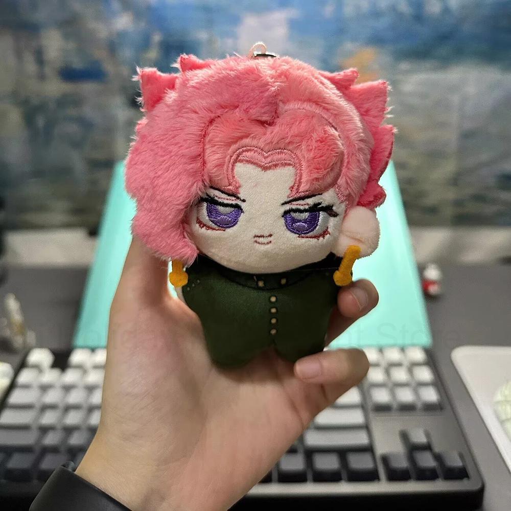 Keychain Kakyoin Noriaki Plush Doll 10Cm Backpack Cute Jojos Bizarre Adventure Stuffed Toys Plusie Toy Fan Gifts Decoration