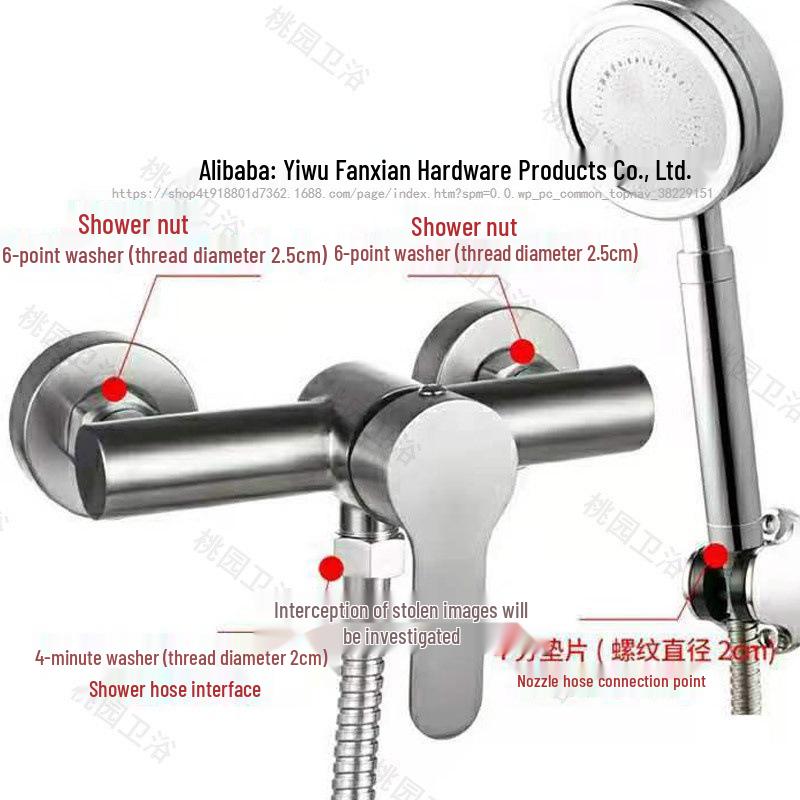 Rubber Flat Washer Set: Waterproof Pads for Shower Hoses and Faucets - Sizes 3/8", 1/2", 3/4", 1