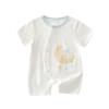 Dünner Stil Sommer Baby Strampler Kurzarm Body für Neugeborene