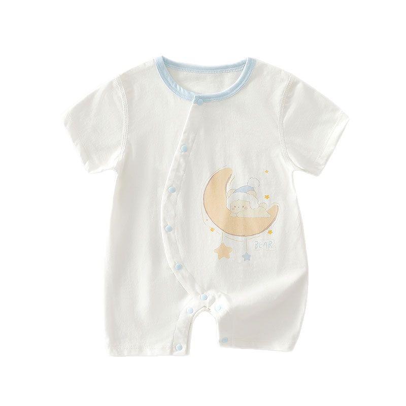 Dünner Stil Sommer Baby Strampler Kurzarm Body für Neugeborene