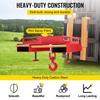 3 Ton Forklift Lifting Hook 6000 LBS/3000KG Capacity Lift Truck Fork Hoist Swivel Hook Mobile Crane Forklift Attachments