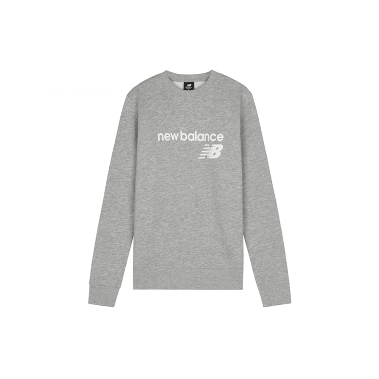 New Balance Lifestyle Casual Sweatshirts Women's Gray Crew Neck Thickened Regular WT03811-AG