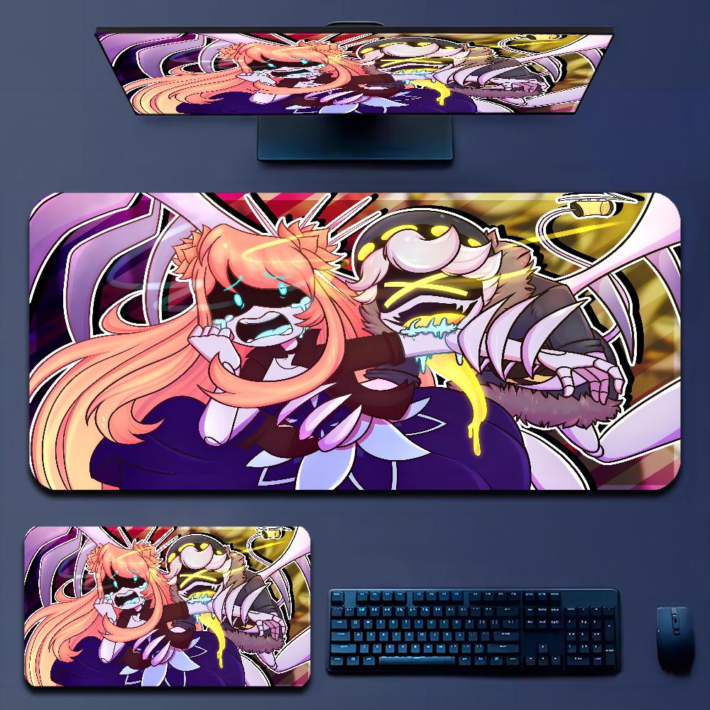 M-Murder Drones Mousepad New Rubber Mouse Durable Desktop Mousepad Size For Game Keyboard Pad For Gamer Square 10x10cm