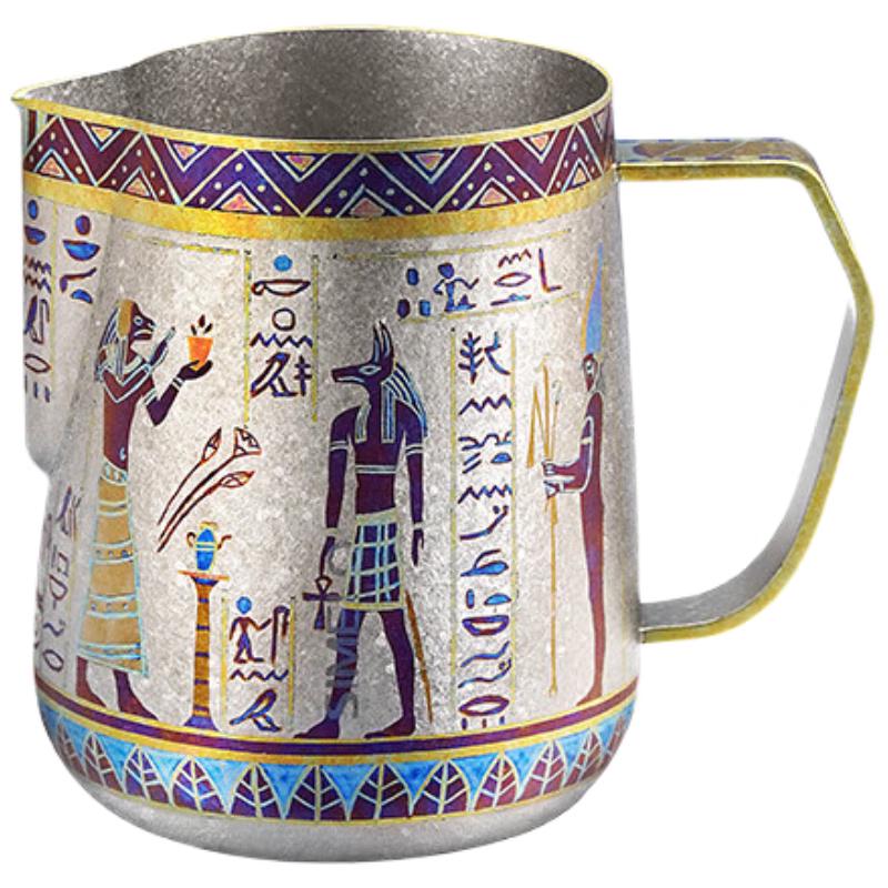 SIMELO Pure Titanium Latte Art Milk Pitcher