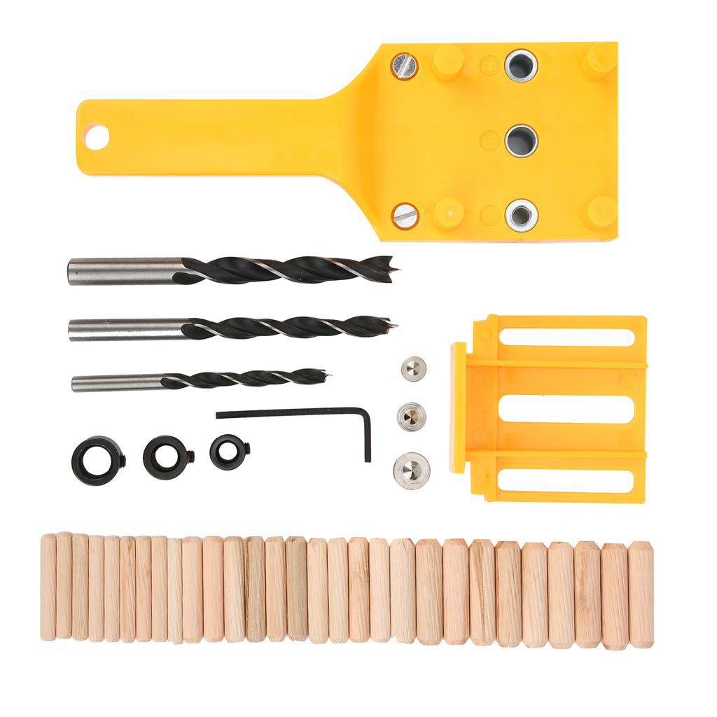 41PcsCelsiusSet Carpentry Wood Drilling   Tool   Straight Drill Hole Locator Woodworking Supply