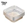 Disposable Baking Pans 10 Pcs Tin Foil Box Aluminum with Temperature Lock Insulation Insulated Cover for Cakes Pies Casseroles Oven Safe Easy