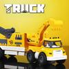 Toy Truck Construction Vehicle Model Inertial Push and Pull Suitable for Sand Play and Outdoors Creative Gift
