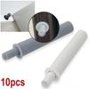Buffers Dampers Drawer Damper Drawers White 10pcs ABS Plastic Cabinet Door Stop Cabinet Hinges Cupboard Push To Open