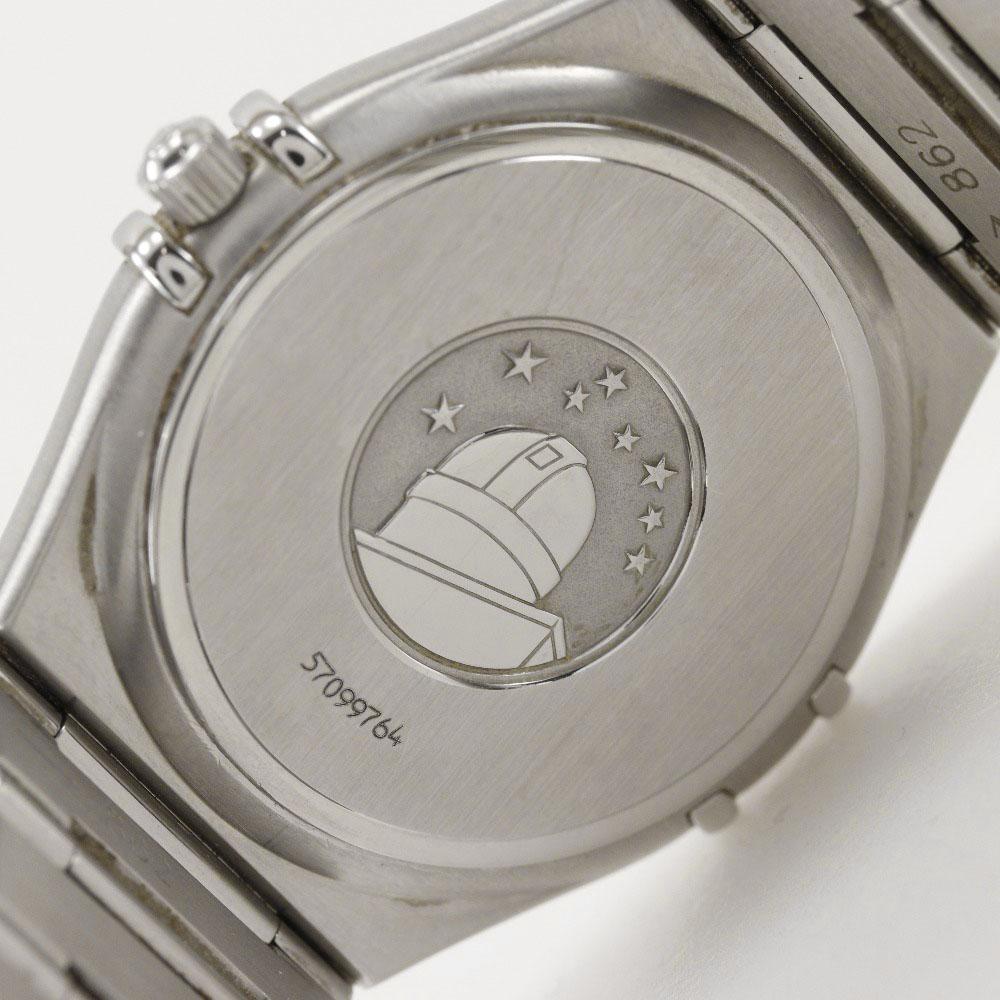 Omega Constellation Watches 1512.40 NavyDial Stainless Steel Quartz Analog Display Mens Used