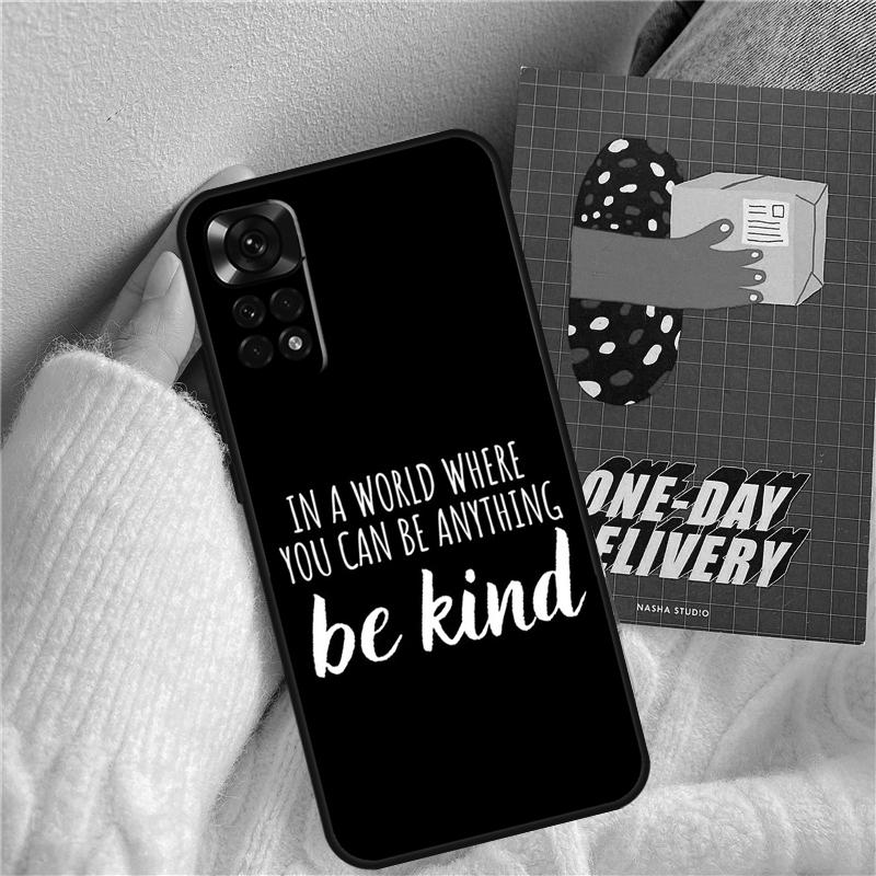 

Be Kind Funda For Xiaomi Redmi Note 14 Pro 13 9 10 11 12 9S 10S 11S 12S Redmi 13C 10C 12C 14C Case Redmi Note 12 4G